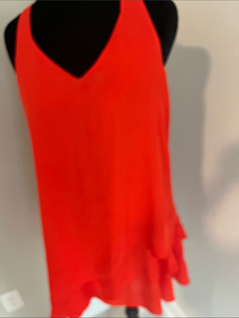 Parker Vibrant Red Dress